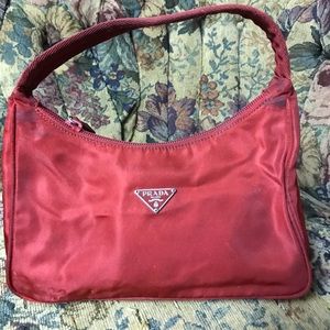 Genuine Prada ref mini shoulder bag.